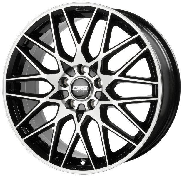 Литой диск CMS C25 Diamond черный Gloss 9x20" 5x112 ET57 центральное отверстие 66.6