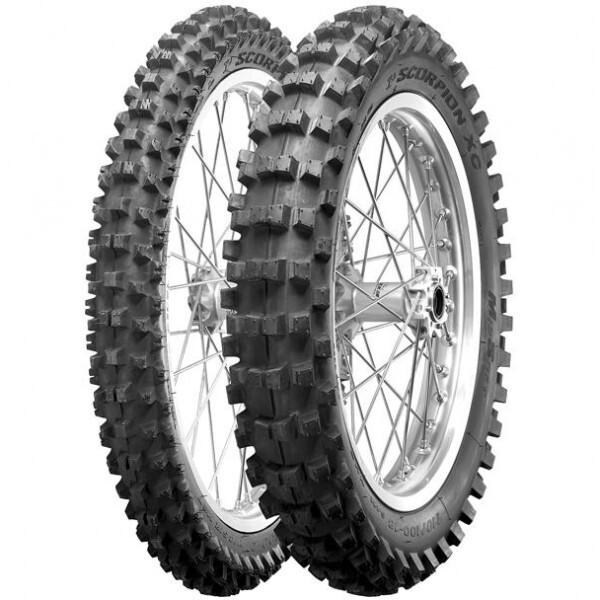 [1804600] Krossirehvid PIRELLI 140/80-18 TT 70M SCORPION XC MID HARD задняя