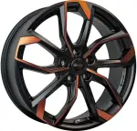 Alloy Wheel RC Design RC34 Black Orange Matt (BOM) 8x19" 5x112 ET45 middle hole 57.1
