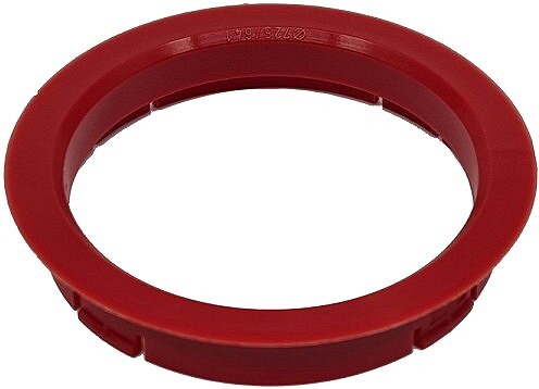 mounting ring 72.5-64.1 (r17/borbet) red. 1pc