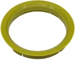 mounting ring 72.5-66.6 (r20/borbet) yellow. 1pc