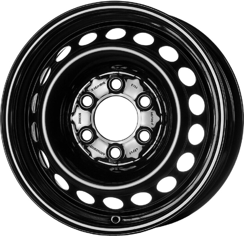 Alloy Wheel MW R1-2051 Black 6.5x16" 6x130 ET54 middle hole 84.1