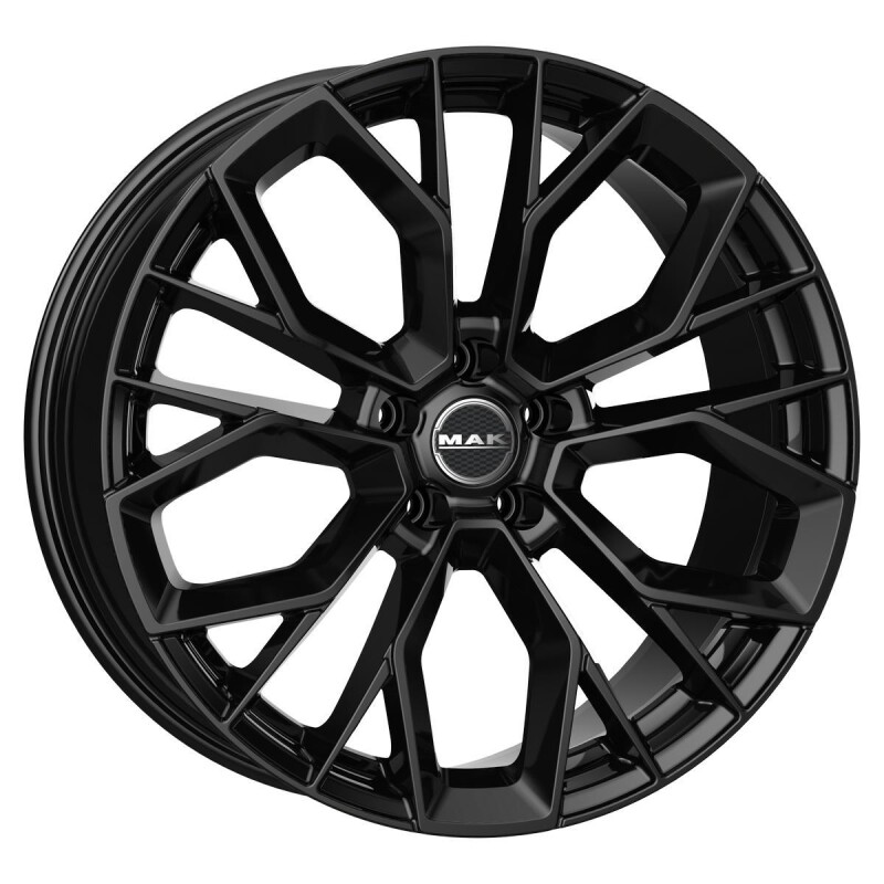 Alloy Wheel MAK Stilo-D Gloss Black 10x20" 5x112 ET58 middle hole 57.1