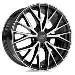 Alloy Wheel MSW 44 Gloss Black Full Polished 10x20" 5x130 ET49 middle hole 66.6