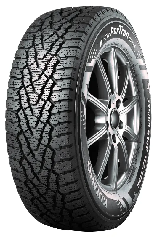 для микроавтобуса шипованная шина 195/70R15 104/102R KUMHO Portran CW11 KOREA