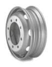 truck tin rim 19,5x8,25 hub/bolt(10) en=146