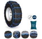 цепь противоскольжения одинарная с шипами 2 шт 385/65r22,5