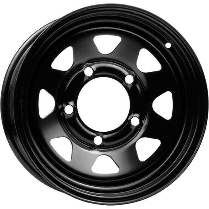 Alloy Wheel Dotz 4x4 Pharao dark Black 6x15" 5x139.7 ET45 middle hole 110.1