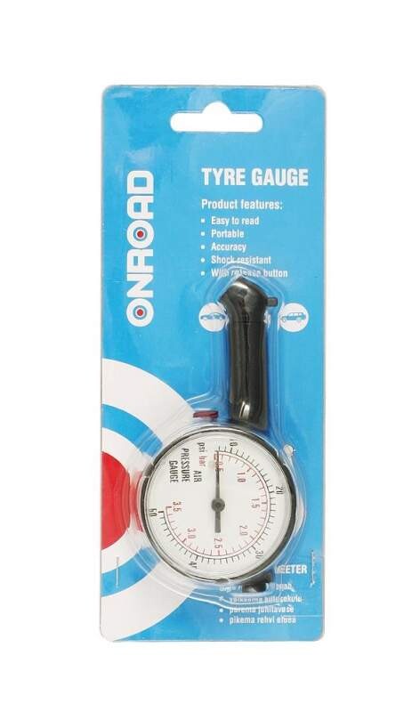 tyre pressure gauge plastic body