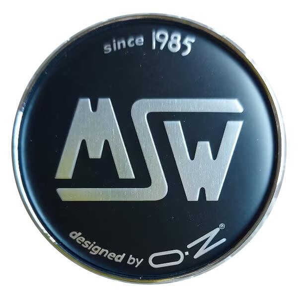 MSW Wheel Cap 81310541 PCF82C 68mm черный/Chrome