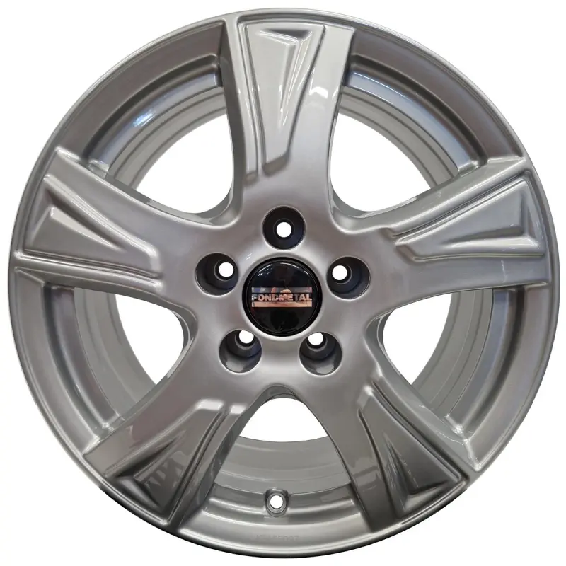 Alloy Wheel Fondmetal PRO1 Glossy Silver 7x17" 5x114.3 ET45 middle hole 66.1