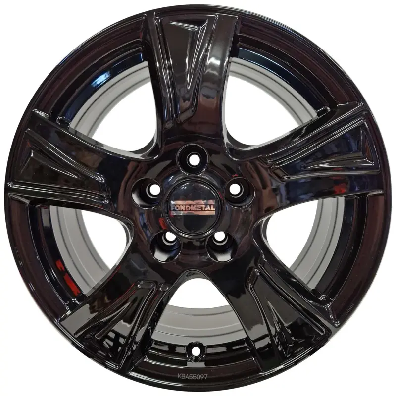 Литой диск Fondmetal PRO1 Glossy черный 6.5x16" 5x108 ET42 центральное отверстие 65.1
