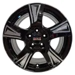 Alloy Wheel Fondmetal PRO1 Glossy Black Machined 6.5x16" 5x108 ET42 middle hole 65.1