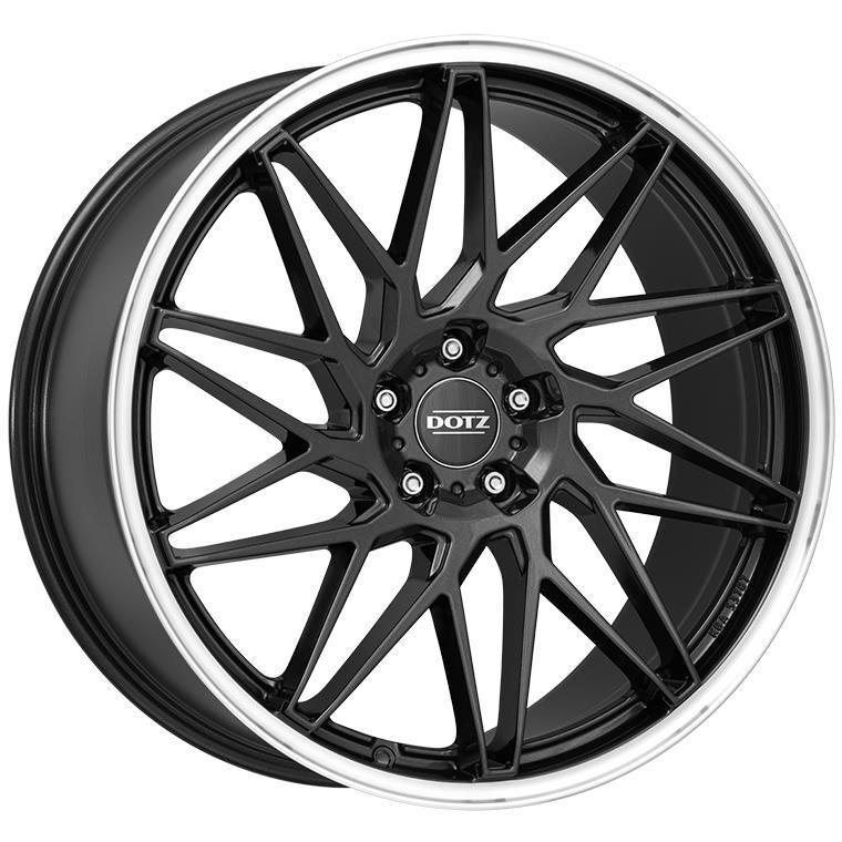 Литой диск Dotz Tanaka dark Gunmetal/polished lip 9x20" 5x120 ET30 центральное отверстие 72.6