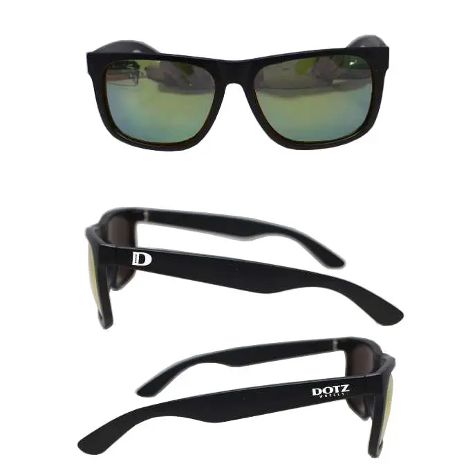 Dotz Sunglasses, matt black raam, yellow lenses x 1 tk (ZO9131)