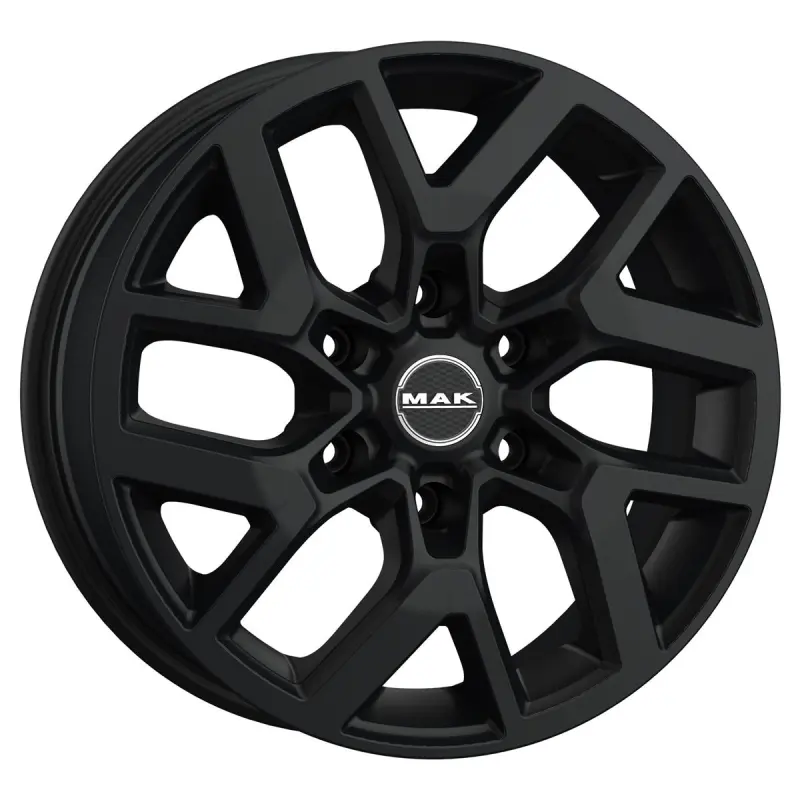 Alloy Wheel MAK Gravel Matt Black 6.5x16" 6x120 ET50 middle hole 74.5