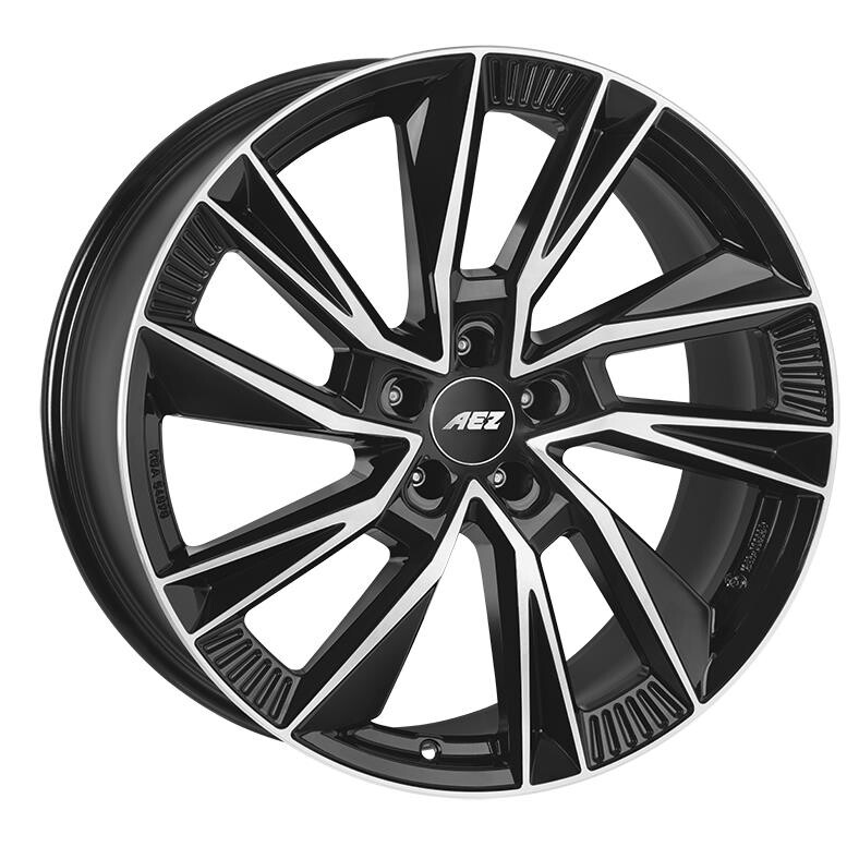 Литой диск AEZ Havanna dark черный/polished 10.5x21" 5x112 ET44 центральное отверстие 66.6