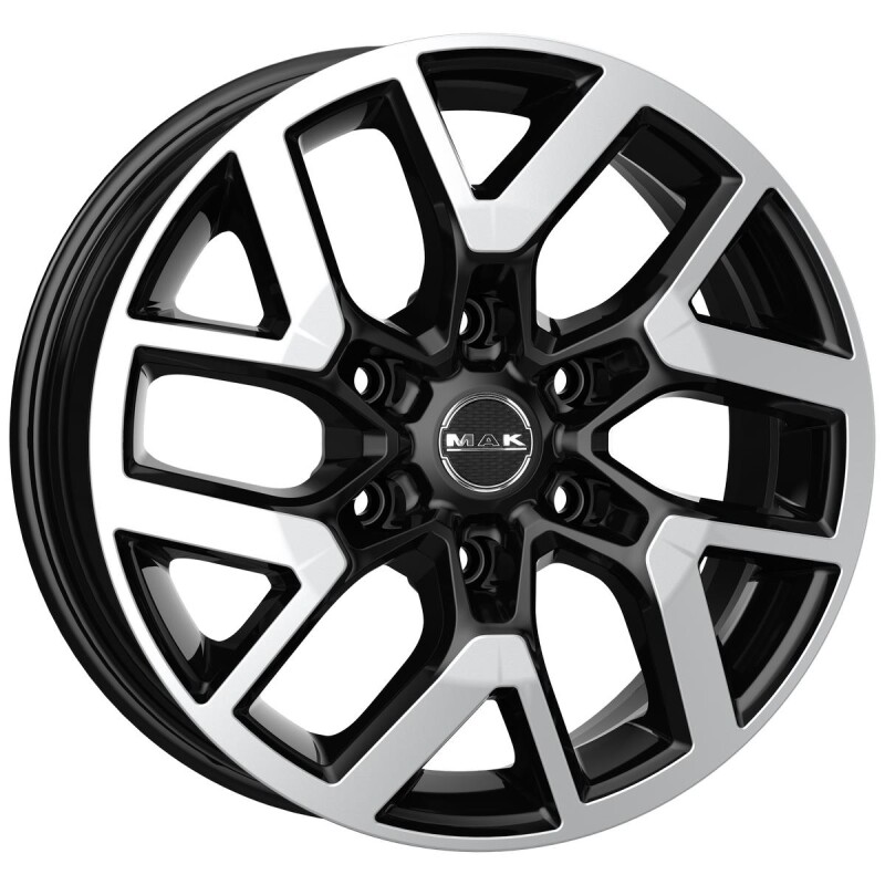 Alloy Wheel MAK Gravel Black Mirror 6.5x16" 6x120 ET50 middle hole 74.5