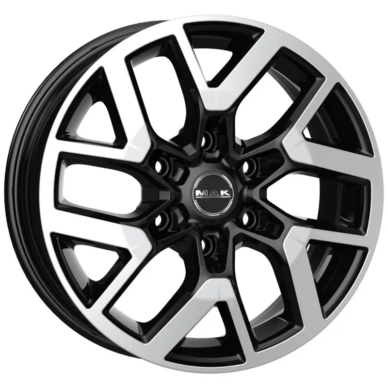 Valuvelg MAK Gravel Black peegel 7x17" 6x120 ET50 Keskava 74.5