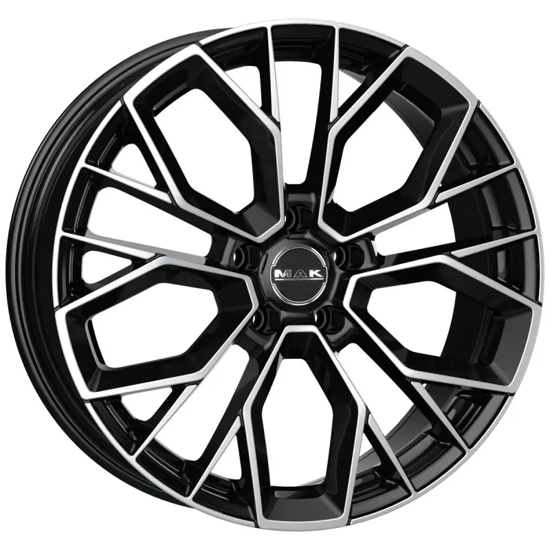Alloy Wheel MAK Stilo Black Mirror 7.5x18" 5x120 ET40 middle hole 64.1