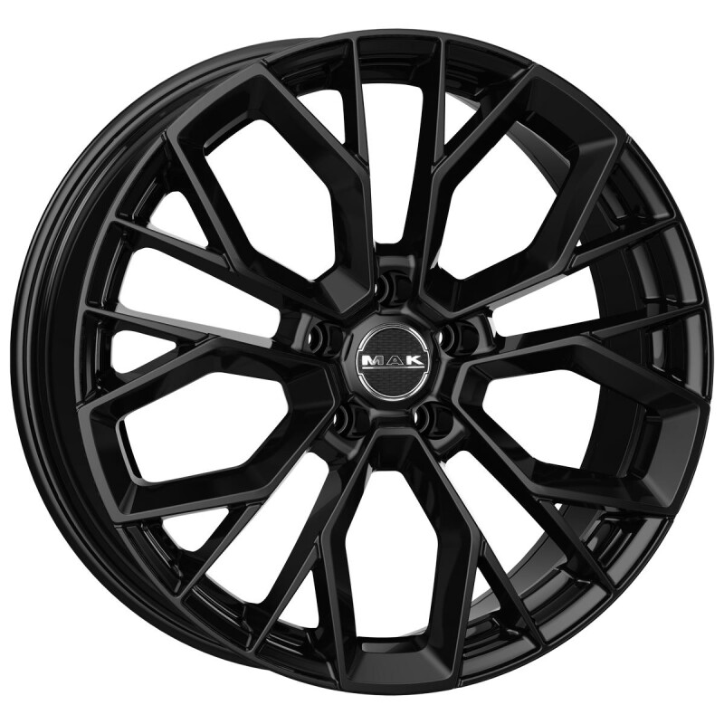 Литой диск MAK Stilo Gloss черный 8.5x19" 5x120 ET40 центральное отверстие 64.1