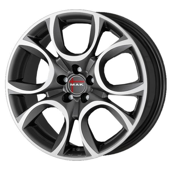 Valuvelg MAK Torino W Gun Met-peegel Face 6.5x16" 4x108 ET32 Keskava 65.1