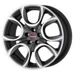 Alloy Wheel MAK Torino W Gun Met-Mirror Face 6.5x16" 4x108 ET32 middle hole 65.1