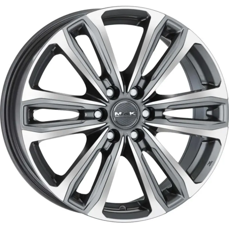 Alloy Wheel MAK Safari 6 Gun Met-Mirror Face 6.5x17" 6x120 ET50 middle hole 74.5