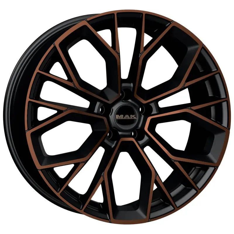 Alloy Wheel MAK Stilo Black & Bronze 8.5x20" 5x112 ET35 middle hole 76