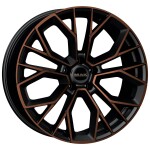 Литой диск MAK Stilo черный & Bronze 8.5x20" 5x112 ET35 центральное отверстие 76