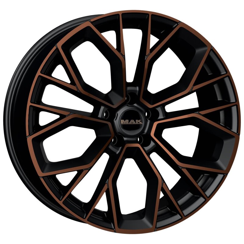 Valuvelg MAK Stilo Black & pronks 8.5x19" 5x114.3 ET40 Keskava 76