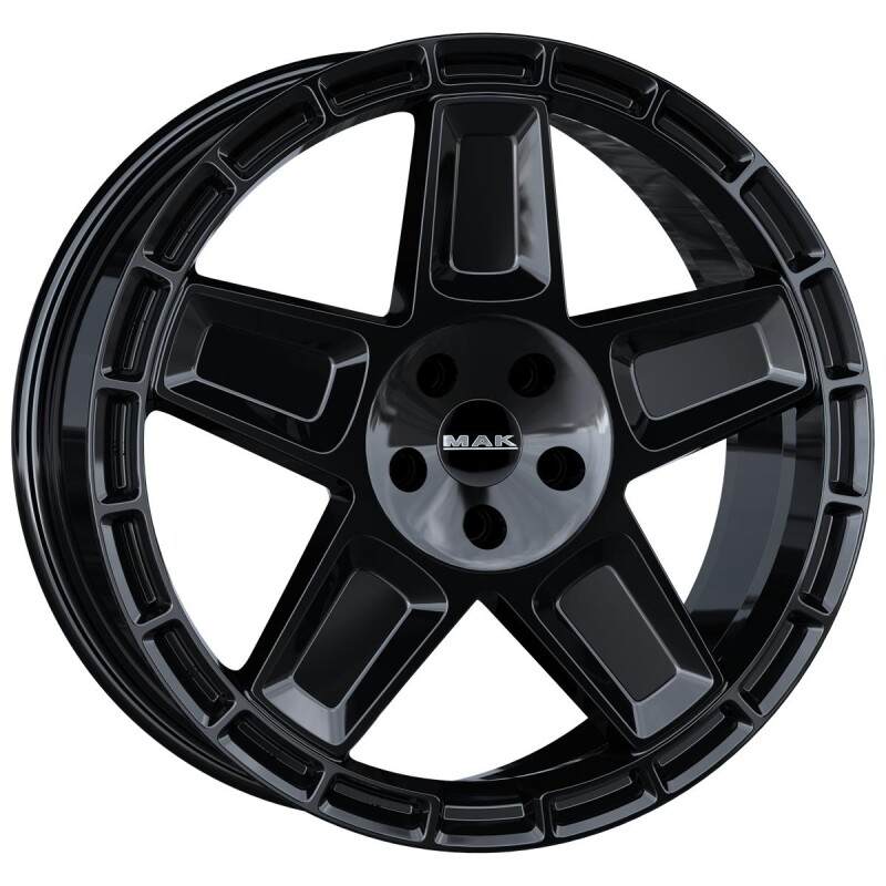 Alloy Wheel MAK Trek Gloss Black 9x20" 6x139.7 ET19 middle hole 78.1