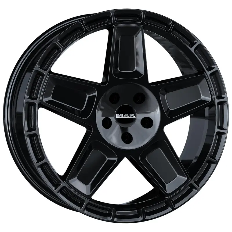 Alloy Wheel MAK Trek Gloss Black 9x20" 6x139.7 ET55 middle hole 93.1