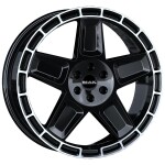 Литой диск MAK Trek Gloss черный зеркало Ring 9x20" 6x139.7 ET55 центральное отверстие 95.1