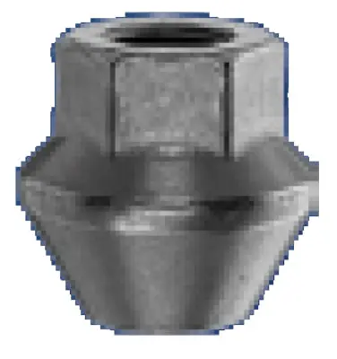 гайка m12x1,50/27,5/19 (открытый, большой конус, p27,5, ch19) ford oe