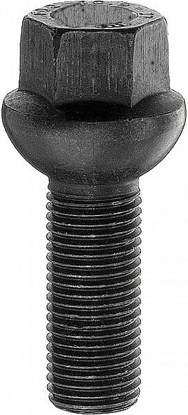 Болт pk14x1,50/37/17 ( шар pk/r13, p57,5, ch17), черный zn-ni