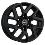 Alloy Wheel MAK Gravel Matt Black 7.5x18" 6x120 ET47 middle hole 74.5