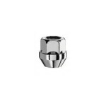 aluminium wheel nut M12X1,50, open, Wrench 19
