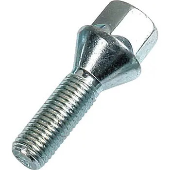 aluminium wheel bolt M12X1,50, length 26MM, Wrench 19