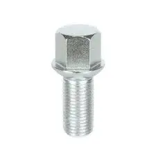 aluminium wheel bolt M14 X 1,50, length 35, Wrench 17, cone