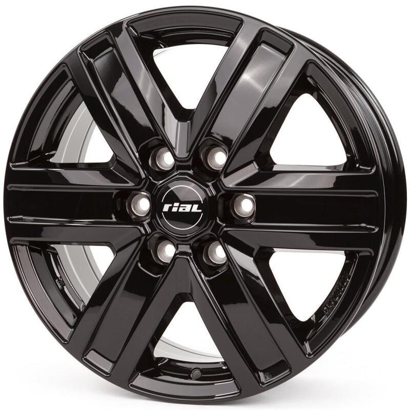 Alloy Wheel Rial Transporter diamond-black 6.5x16" 6x120 ET50 middle hole 74.5