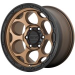 Alloy Wheel KMC KM541 Dirty Harry Matte Bronze With Black Lip 8.5x18" 6x139.7 ET0 middle hole 106