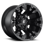 Alloy Wheel Fuel D560 Vapor Matte Black 10x22" 5x139.7 ET10 middle hole 110