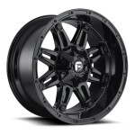 Литой диск Fuel D625 Hostage Gloss черный 9x18" 6x139.7 ET1 центральное отверстие 106.1
