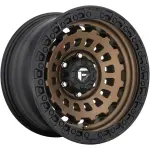 Alloy Wheel Fuel D634 Zephyr Matte Bronze Black Bead Ring 8x17" 5x114.3 ET38 middle hole 56.5