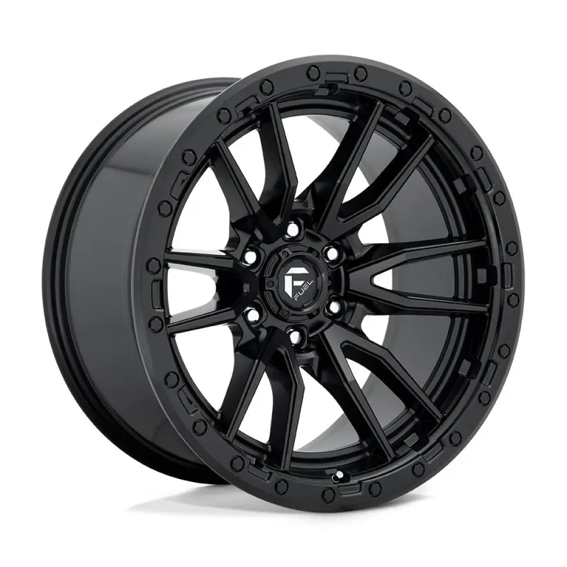 Литой диск Fuel D679 Rebel Matte черный 9x18" 5x139.7 ET20 центральное отверстие 78.1