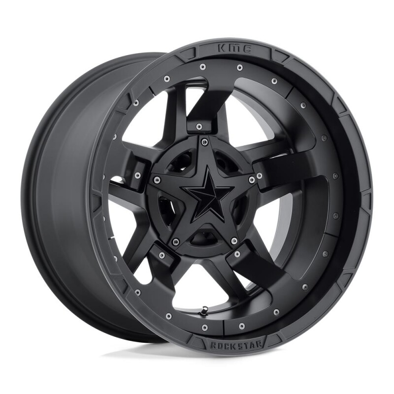 Alloy Wheel XD XD827 Rockstar III Matte Black 10x20" 6x139.7 ET-24 middle hole 106