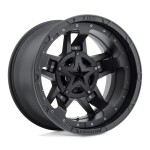 Alloy Wheel XD XD827 Rockstar III Matte Black 10x20" 6x139.7 ET-24 middle hole 106