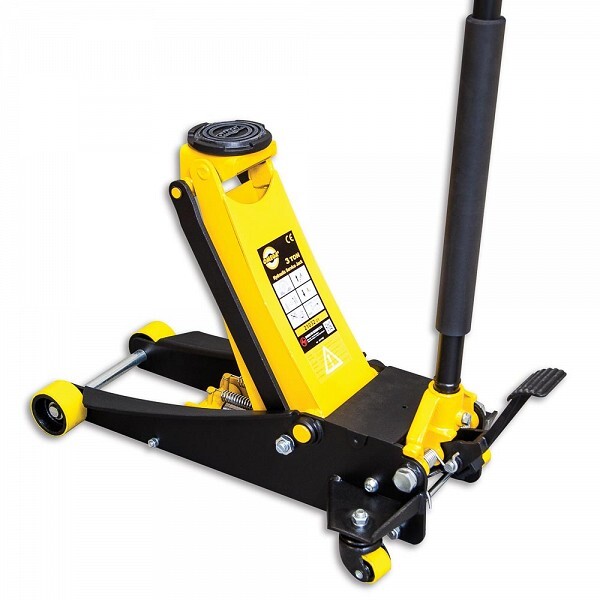 garage jack 3t 85-500mm magic lift. low profile. with pedal. omega