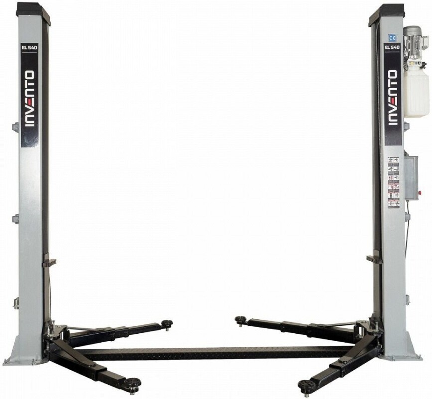 4.0t 2-post lifter elektrohüdrauliline alatala (el.locks) 400v invento